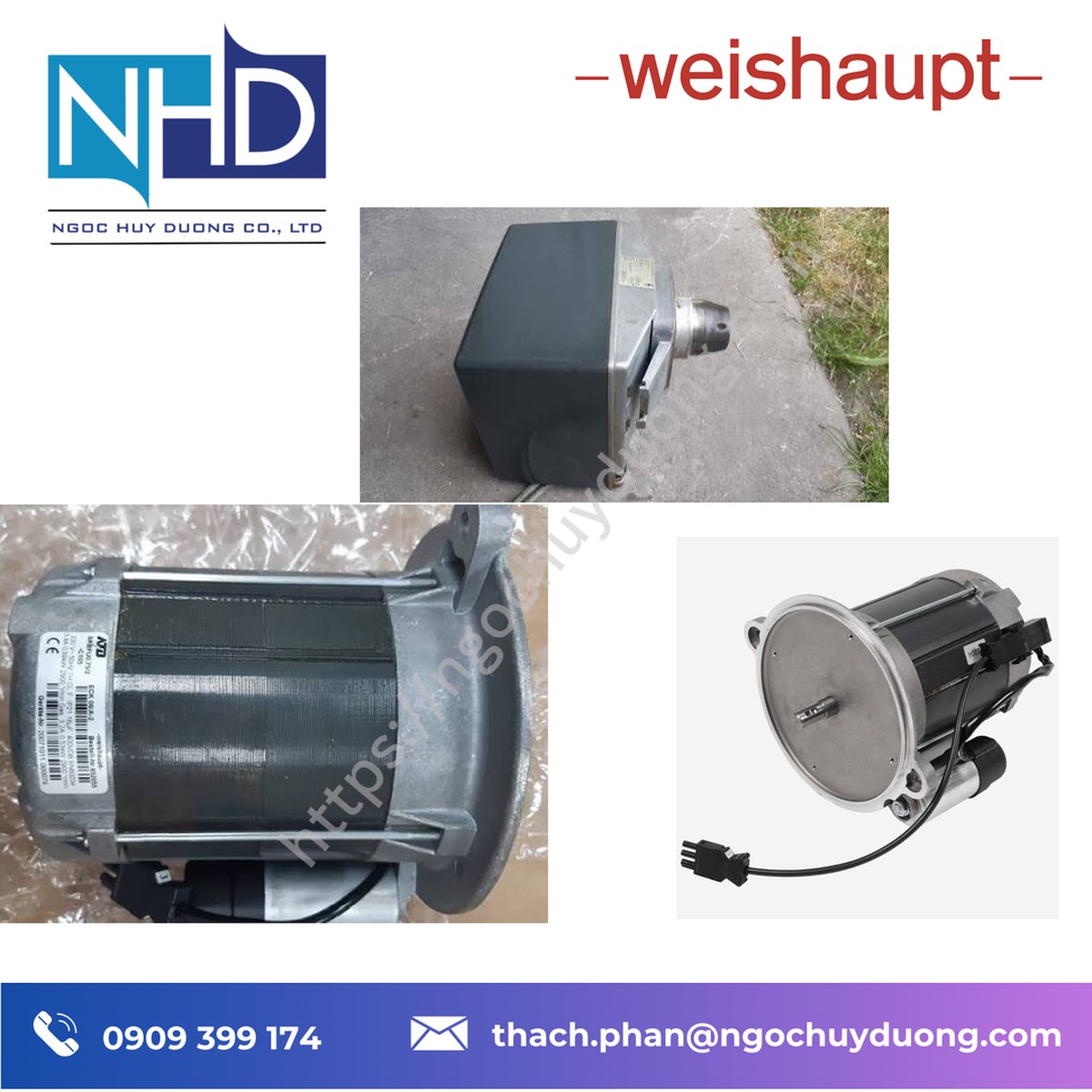 Đại lý giá tốt Phân phối thiết bị Motor Weishaupt ECK06-W-2