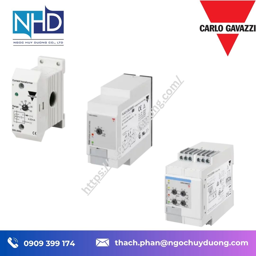 Đại lý giá tốt Rơ-le giám sát Carlo Gavazzi – Hỗ trợ kỹ thuật nhanh