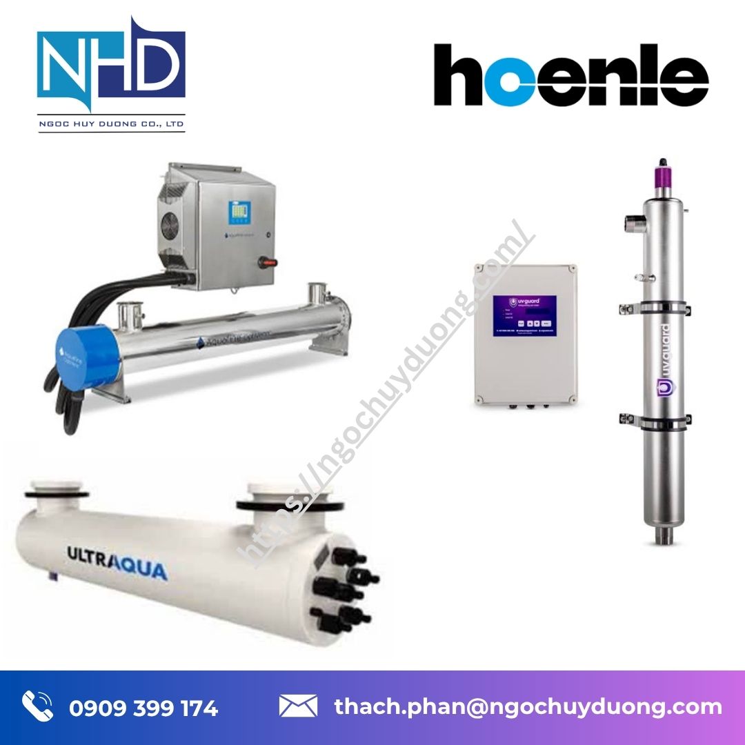 Đại lý giá tốt Thiết bị khử khuẩn nước UVC Hoenle ASUV, WDS-Series