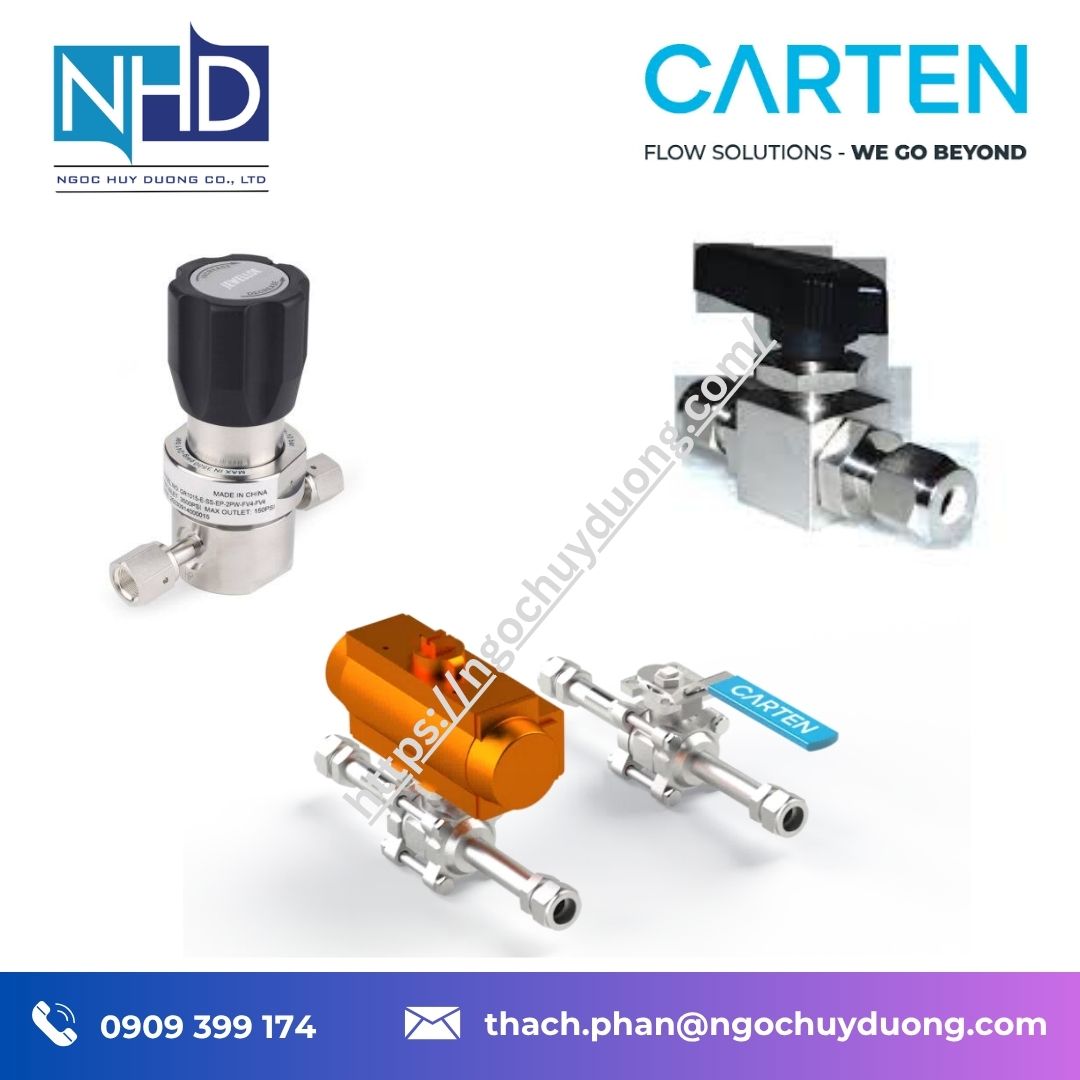 Đại lý giá tốt Van bi Carten Controls CBVCBVA – Đóng ngắt khí công nghiệp