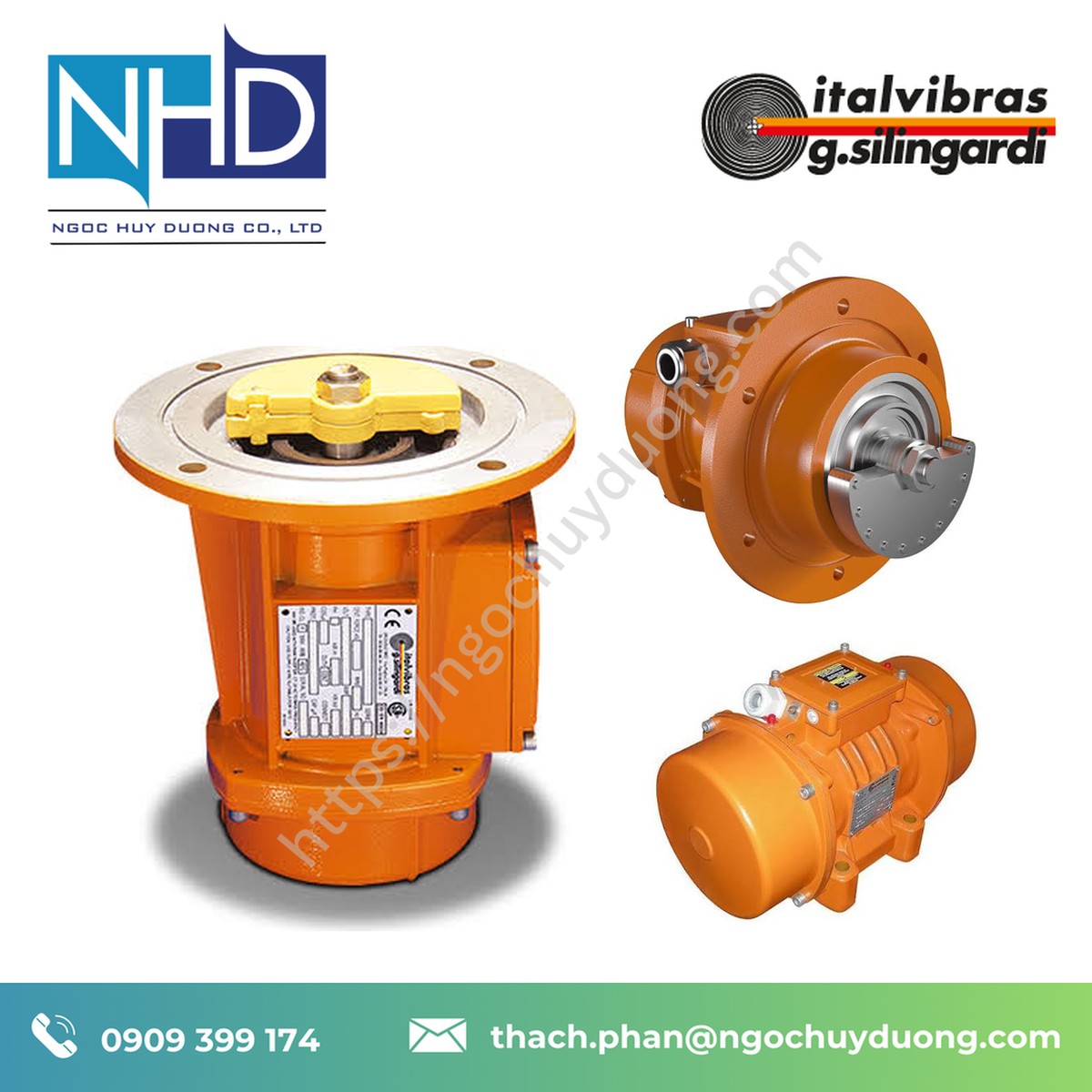 Motor rung mặt bích Italvibras MTF-E – Báo giá nhanh