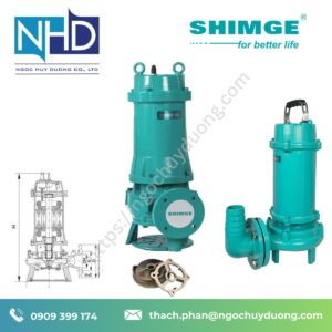 Phân phối bơm chìm nước thải SHIMGE 50WQ1.5QG