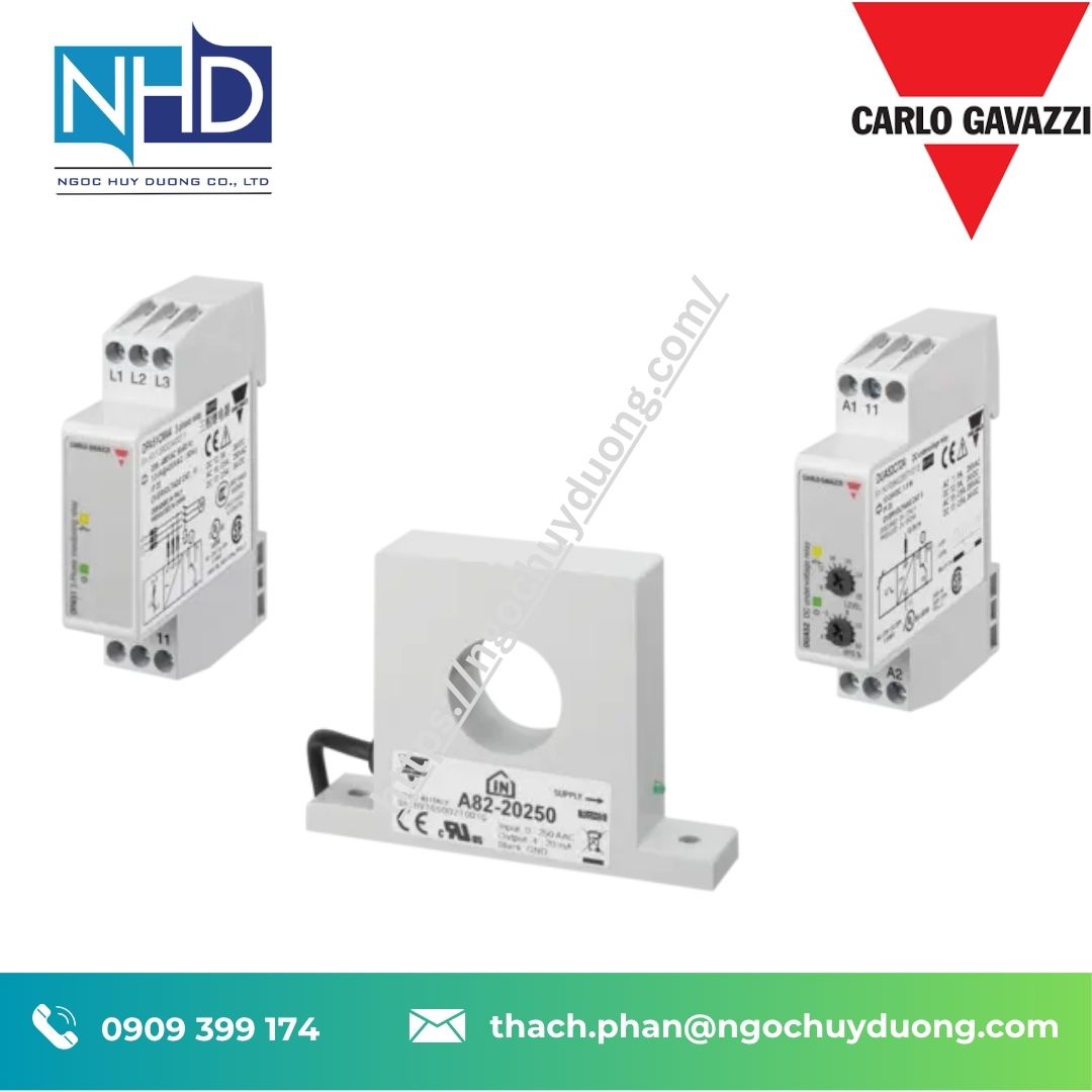 Rơ-le giám sát Carlo Gavazzi – Hỗ trợ kỹ thuật nhanh