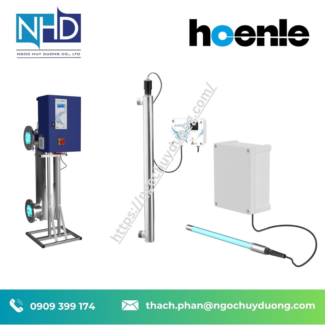 Thiết bị khử khuẩn nước UVC Hoenle ASUV, WDS-Series