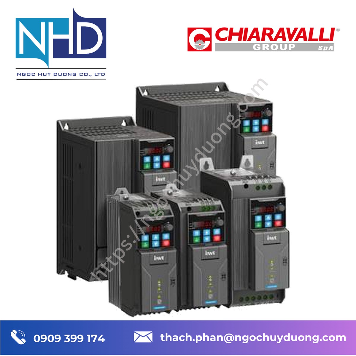 Tổng kho hàng sẵn Biến tần Chiaravalli GD-28 – Báo giá nhanh, chính hãng