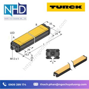 Tổng kho hàng sẵn Cảm biến dây kéo TURCK DW – Báo giá nhanh