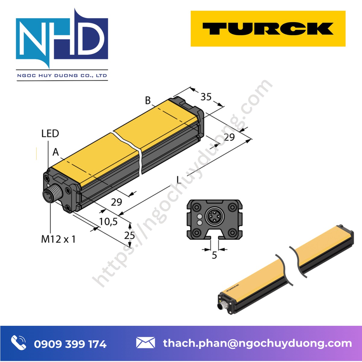Tổng kho hàng sẵn Cảm biến dây kéo TURCK DW – Báo giá nhanh
