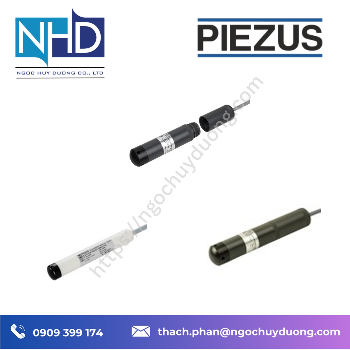 Tổng kho hàng sẵn Cảm biến đo mức PIEZUS ALZ 3925 Chính hãng