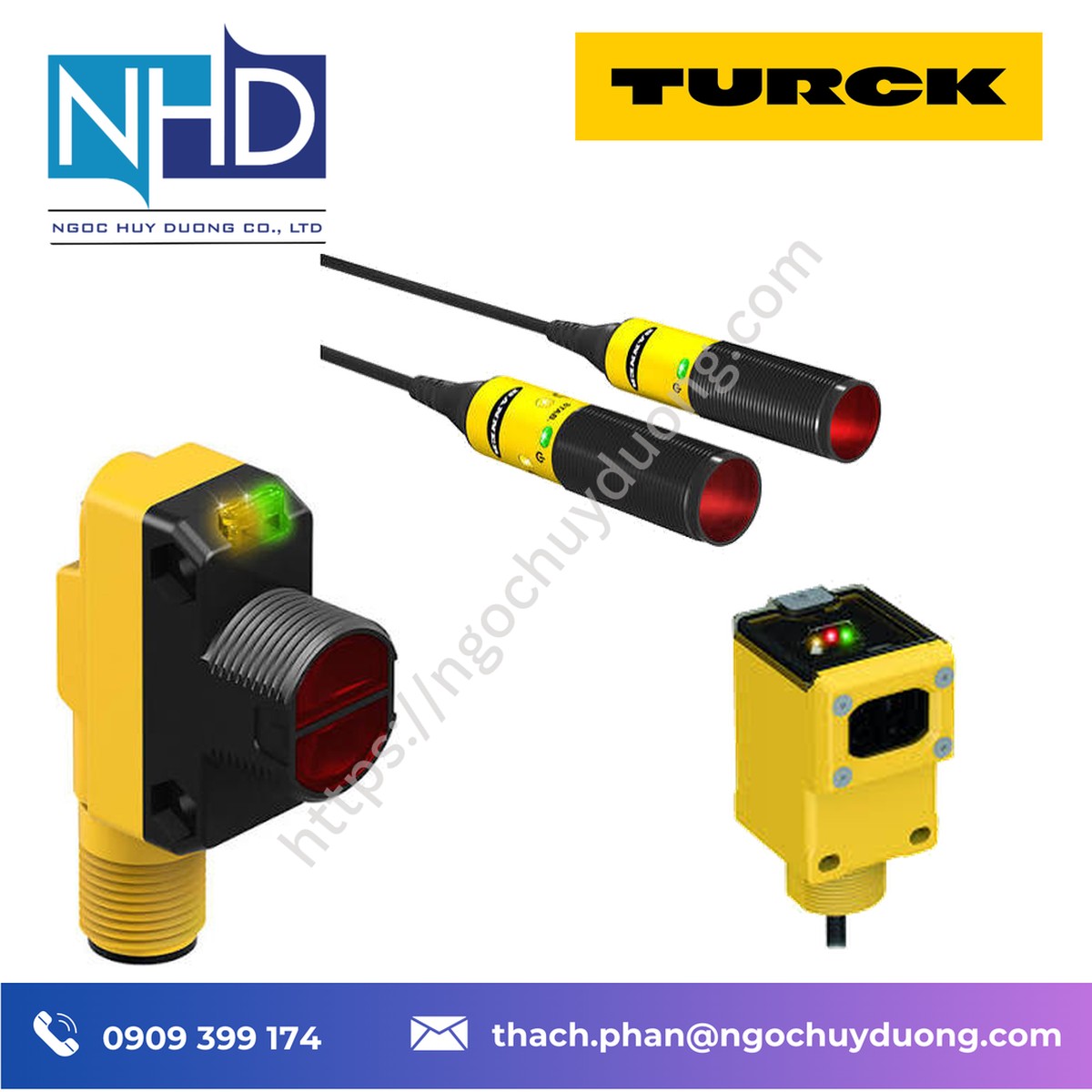 Tổng kho hàng sẵn Cảm biến quang TURCK QS18 – Báo giá nhanh