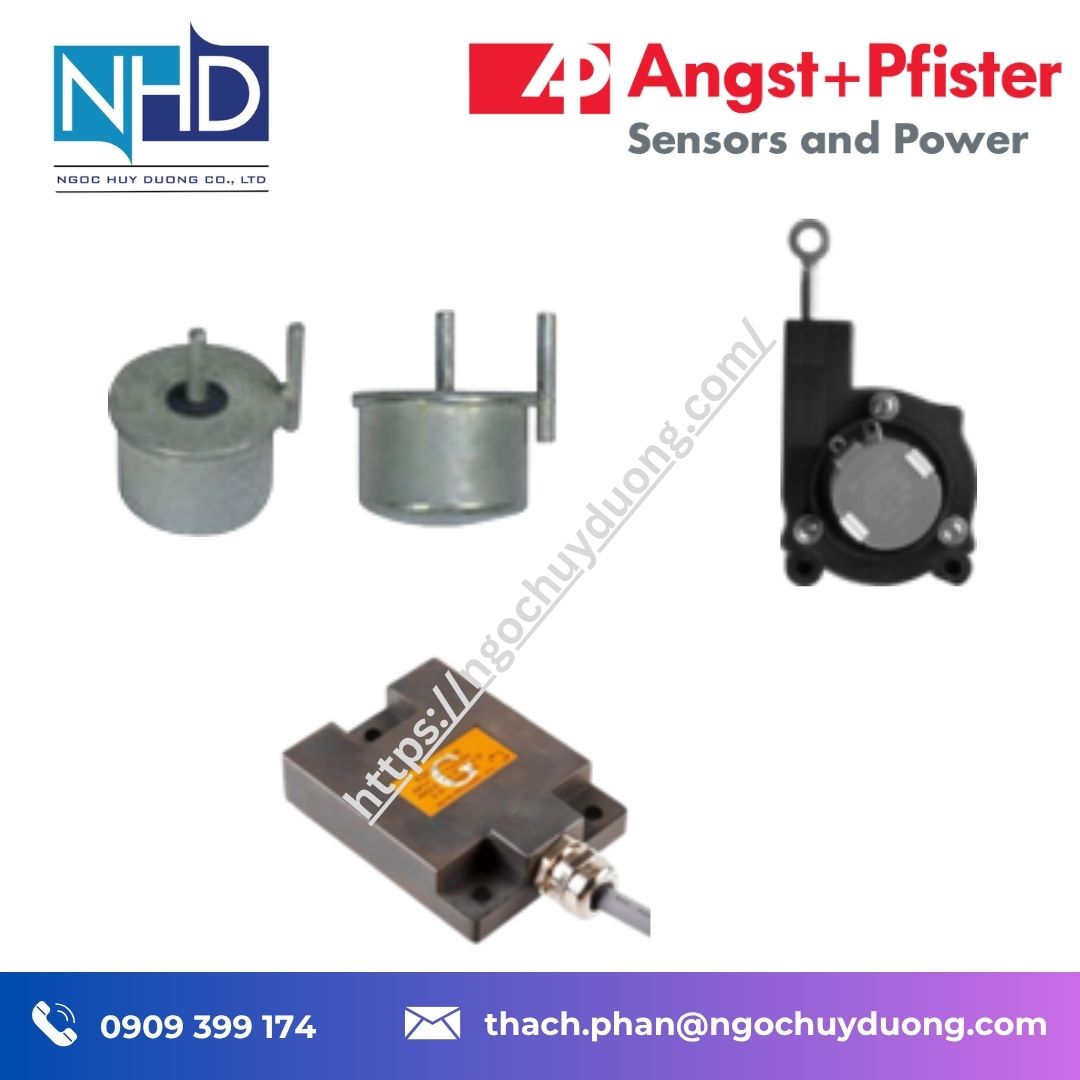 Tổng kho hàng sẵn Cảm biến vị trí kéo dây Angst+Pfister PSX50 – Chính hãng