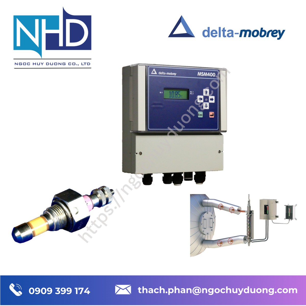 Tổng kho hàng sẵn Thiết bị đo lường Delta Mobrey Giá tốt chính hãng