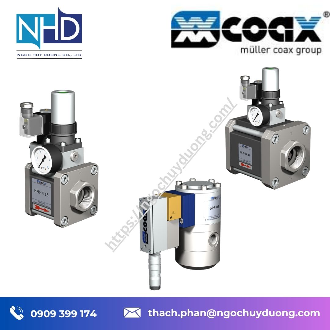 Tổng kho hàng sẵn Van giới hạn áp suất CO-AX HPB – Giải pháp kiểm soát áp suất công nghiệp