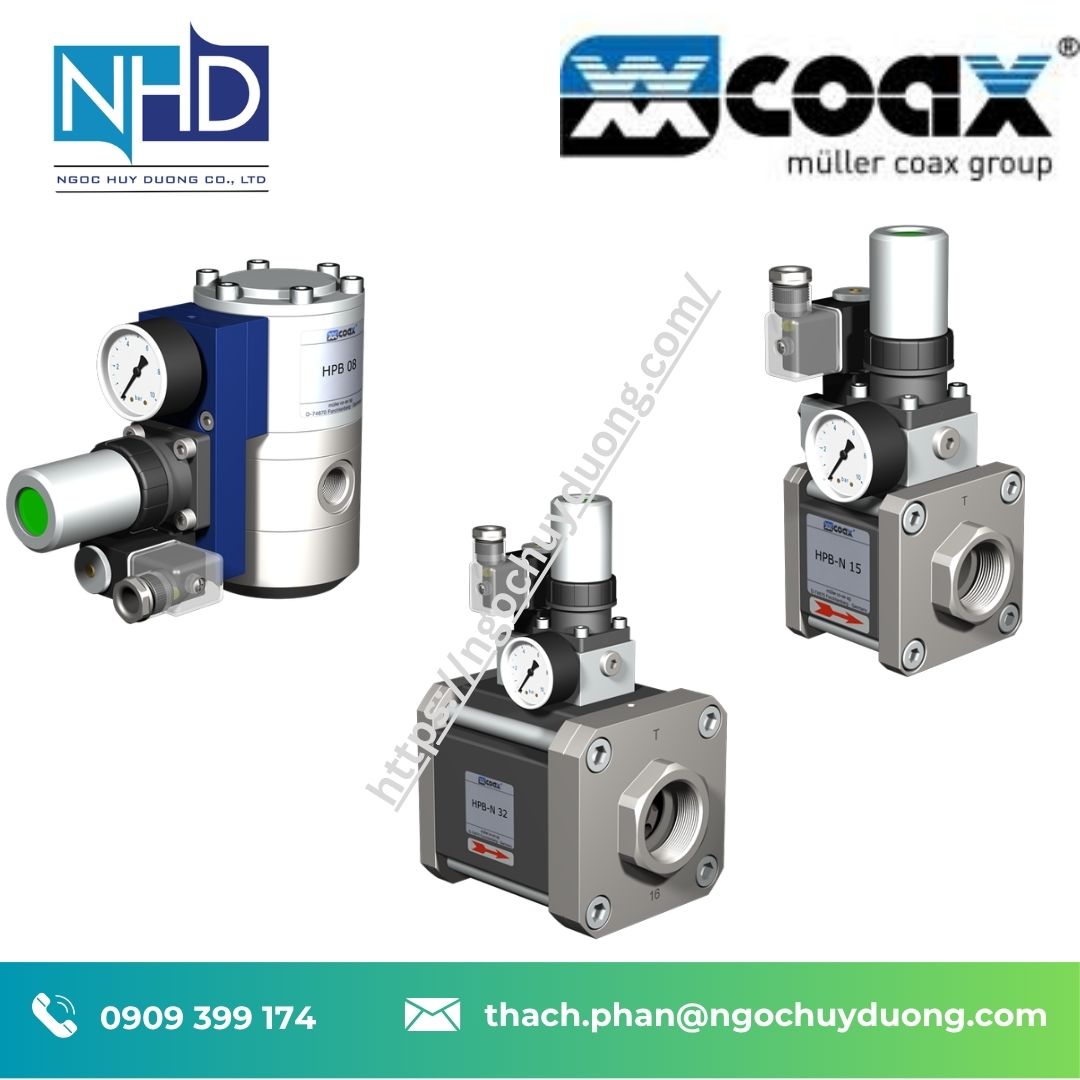 Van giới hạn áp suất CO-AX HPB – Giải pháp kiểm soát áp suất công nghiệp